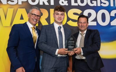 Reuben McCrea Voted ‘Apprentice of the Year’ at Export & Freight Transport & Logistics Awards
